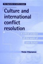 Culture and International Conflict Resolution