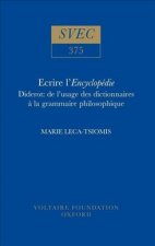 Ecrire l'Encyclopedie Diderot