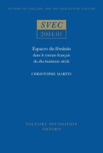 Espaces Du Feminin Dans Le Roman Francais Du Dix-Huitieme Siecle