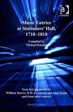 Music Entries at Stationers' Hall, 1710-1818