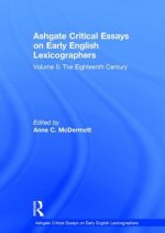 Ashgate Critical Essays on Early English Lexicographers