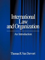 International Law and Organization