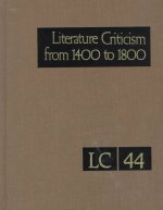 Literature Criticism from 1400-1800