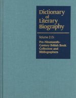 Dictionary of Literary Biography, Vol 213