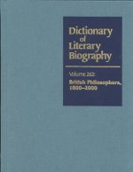 Dictionary of Literary Biography, Vol 262