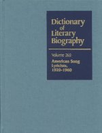 Dictionary of Literary Biography, Vol 265