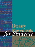 Literary Movements for Students