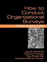 How To Conduct Organizational Surveys
