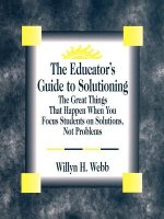 Educator's Guide to Solutioning
