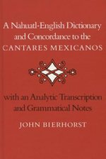 Nahuatl-English Dictionary and Concordance to the `Cantares Mexicanos'
