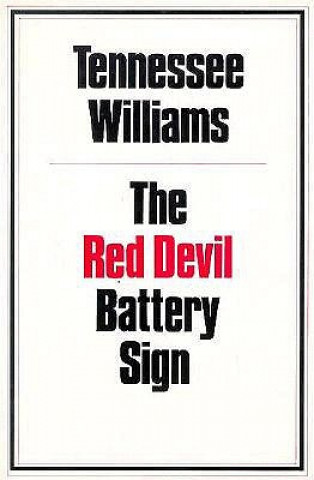 Red Devil Battery Sign