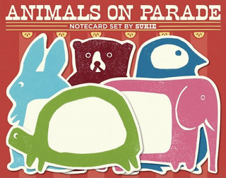 Animals on Parade Notecard Set by Sukie