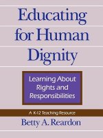 Educating for Human Dignity