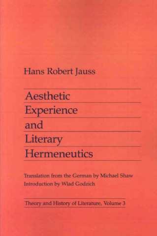 Aesthetic Experience and Literary Hermeneutics