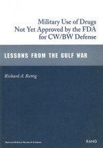 Military Use of Drugs Not Yet Approved by the FDA for CW/BW Defense