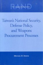 Taiwan's National Security, Defense Policy, and Weapons Procurement Processes
