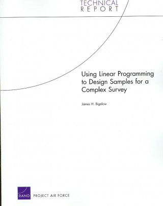 Using Linear Programming to Design Samples for a Complex Survey