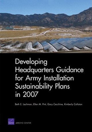 Developing Headquarters Guidance for Army Installation Sustainability Plans in 2007