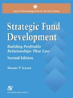 Strategic Fund Development