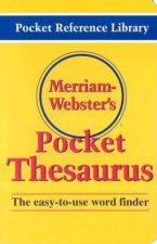 Merriam Webster's Pocket Thesaurus