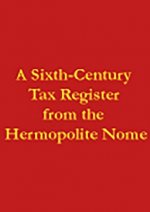 Sixth-century Tax Register from the Hermopolite Nome