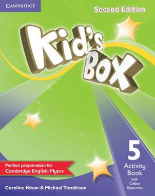 Kid's Box Level 5 Activity Book with Online Resources (Caroline Nixon,Michael Tomlinson)(Twarda)