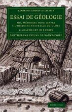 Essai de geologie 2 Volume Set in 3 pieces