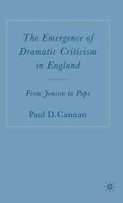 Emergence of Dramatic Criticism in England