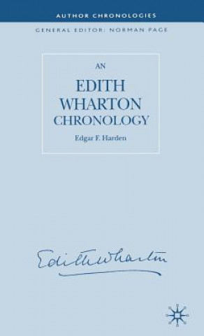 Edith Wharton Chronology