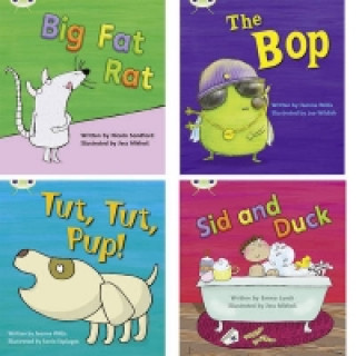Learn to Read at Home with Bug Club Phonics: Pack 2 (Pack of 4 fiction books) (Jeanne Willis,Emma Lynch,Nicola Sandford)(Miękka)