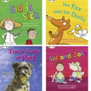Learn to Read at Home with Bug Club Phonics: Pack 3 (Pack of 4 reading books with 3 fiction and 1 non-fiction) (Emma Lynch,Jill Atkins,Nicola Sandford