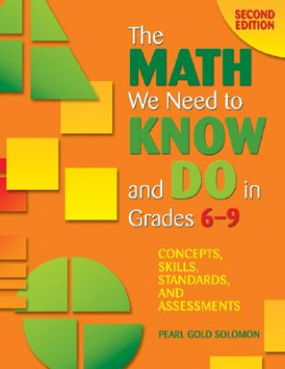 Math We Need to Know and Do in Grades 6-9