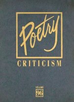 Poetry Criticism, Volume 96