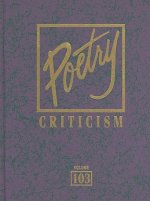 Poetry Criticism, Volume 103