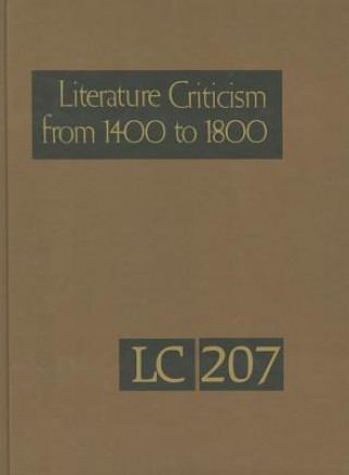 Literature Criticism from 1400 to 1800, Volume 207