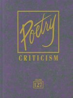 Poetry Criticism, Volume 127
