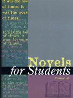 Novels for Students
