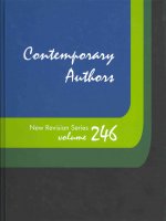 Contemporary Authors New Revision Series