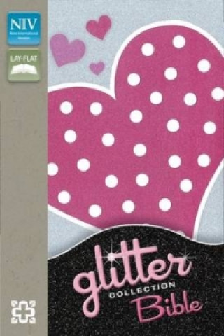 NIV Glitter Bible Collection Flexicover Pink Heart