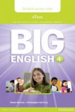 Big English 4 Pupil's eText Access Code (standalone)
