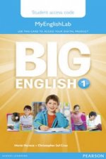 Big English 1 Pupil's MyEnglishLab Access Code (standalone)
