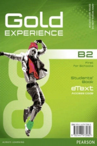 Gold Experience B2 eText Student Access Card