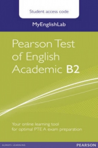 MyEnglishLab Pearson Test of English Academic B2 Standalone Student Access Card