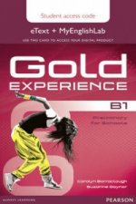 Gold Experience B1 eText & MyEnglishLab Student Access Card