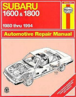 Subaru 1600 and 1800 (1980-94) Automotive Repair Manual