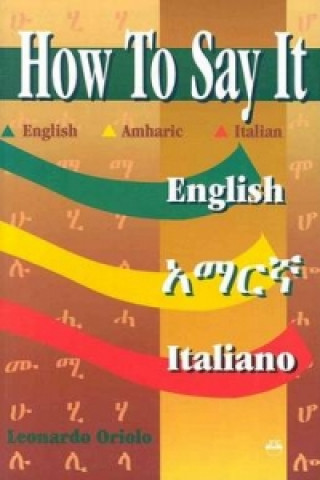 How To Say It English/amharic/italian