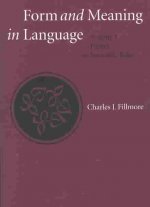 Form and Meaning in Language