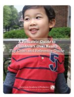 Pediatric Guide to Children's Oral Health Flip Chart and Reference Guide