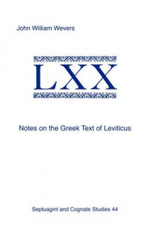 Notes on the Greek Text of Leviticus
