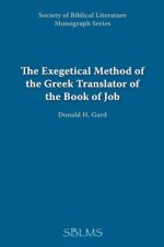 Exegetical Method of the Greek Translator of the Book of Job